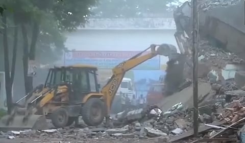 Mosque in UP's Saharanpur demolished after court declares it 'illegal'.