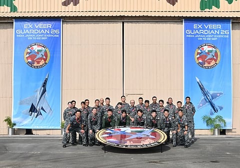 IAF chief Air Chief Marshal Amar Preet Singh and his Japanese counterpart General Takehiro Morita are both expected at the base during the drill, and are likely to fly sorties.