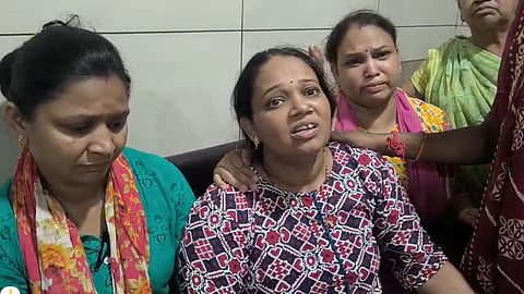 Deceased Ghanshyam Gohil's wife.