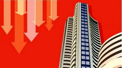 Sensex, Nifty fall 0.5% as crude surges to USD 97; Strait of Hormuz tensions weigh on sentiment.