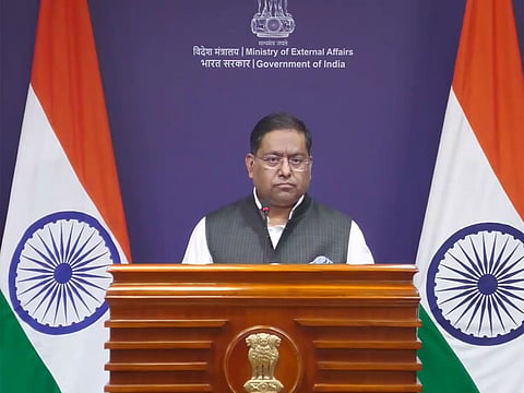 MEA spokesperson Randhir Jaiswal