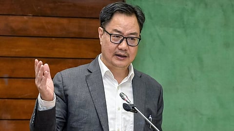 Union Parliamentary Affairs Minister Kiren Rijiju.