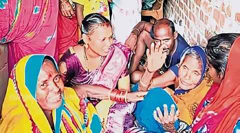 Indu Bisoyi with her family members