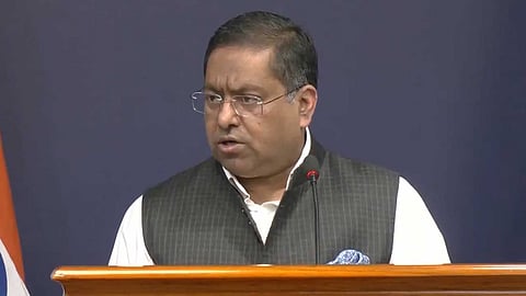 Ministry of External Affairs Spokesperson Randhir Jaiswal