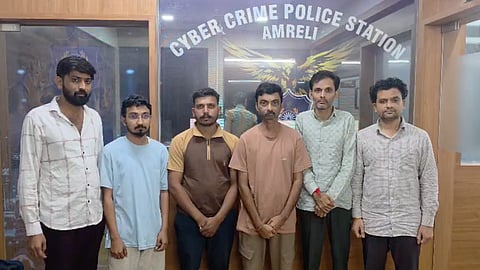 Six held over multi-crore investment scam based in Gujarat.