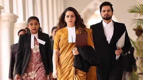 Bhavana (centre) in Spark
