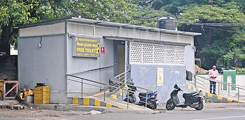 The study covered 42 toilets within the Chennai corporation limits