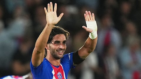 PSG's Ferran Torres scored a hat trick on his PSG debut.