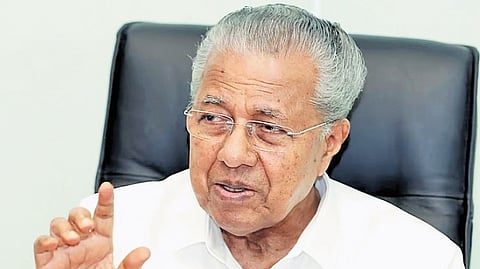 Former Kerala chief minister Pinarayi Vijayan