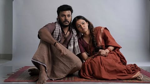 Manoranjan Ravichandran and Aparna Das in Sarve Jana Sukhino Bhavantu