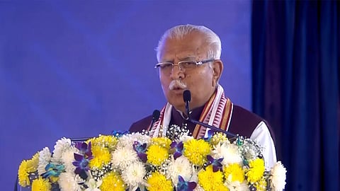 Union Minister for Housing and Urban Affairs Manohar Lal Khattar