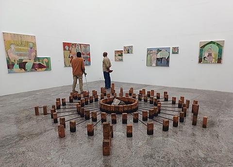 MFA exhibition in Thiruvananthapuram invites viewers to trace the disguised in art