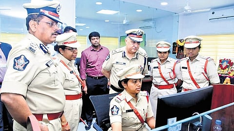 The DGP inaugurated the Cyber Crime Coordination Centre (C4) of the NTR police commissionerate at the Krishna Lanka police station on Wednesday.