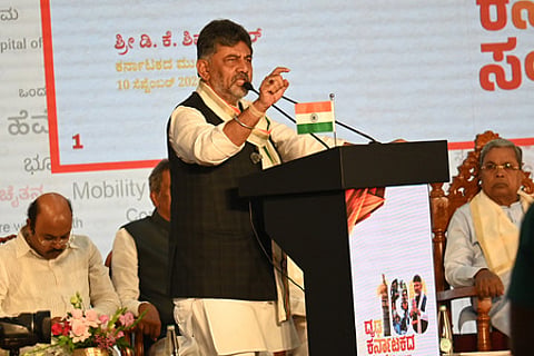 Chief Minister DK Shivakumar