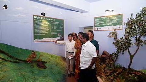 The centre will sensitise visitors about the Nilgiri Marten and Nilgiri Pipit, two lesser-known species, and was inaugurated by top district officials.