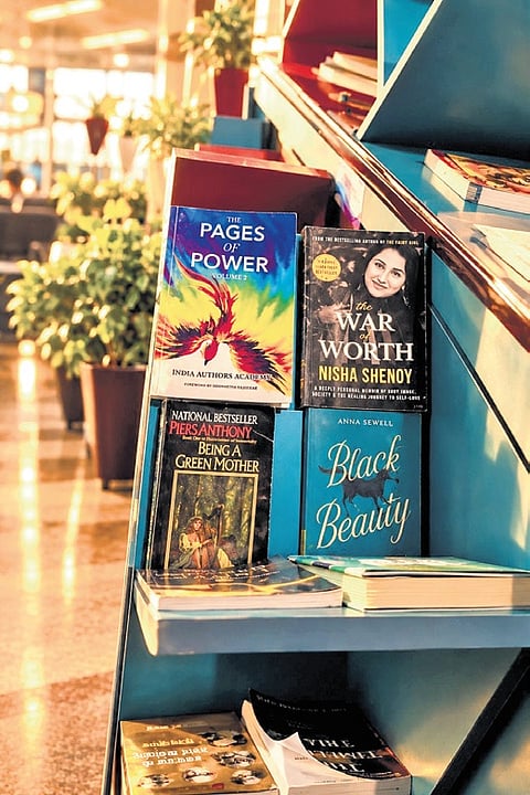 Flybrary at T’Puram airport
