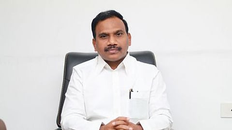 DMK deputy general secretary and former telecom minister A Raja