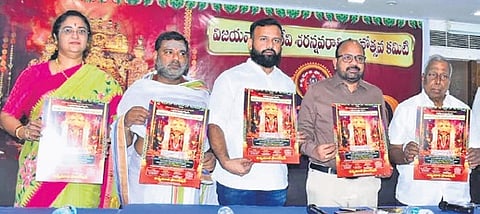 The Sri Devi Sharan Navaratri Mahotsava Committee, Vijayawada, will organise Dasara celebrations from October 11 to 20 at the Siddhartha Hotel Management College grounds.