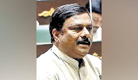BJP legislature party leader Alleti Maheshwar Reddy.