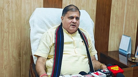 Uttarakhand BJP president and Rajya Sabha MP Mahendra Bhatt