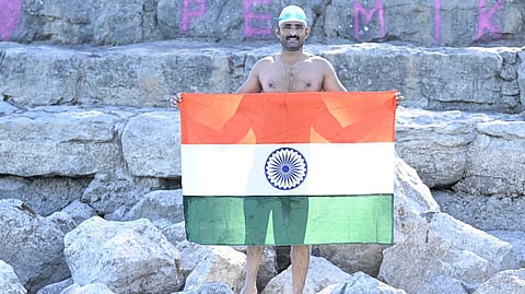 Balaga Ganesh, a 39-year-old Government Elementary School teacher from Kusumuru village.