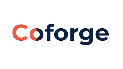 Coforge logo.