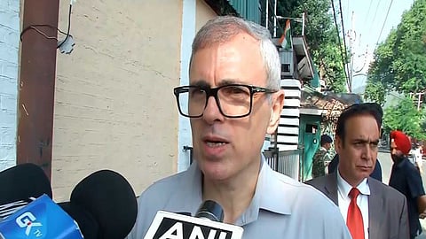 Jammu and Kashmir Chief Minister Omar Abdullah