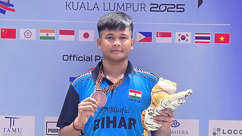 Sepaktakraw player Ashish
