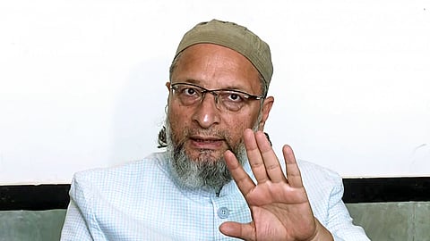 AIMIM Party President and MP Asaduddin Owaisi.