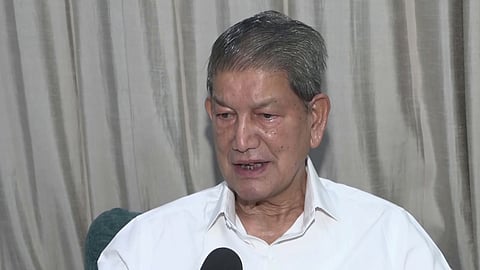 Former Uttarakhand CM Harish Rawat.