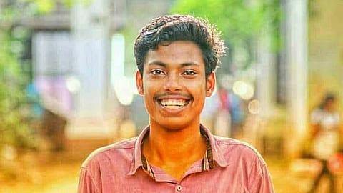 Abhimanyu (20), a SFI leader, who was stabbed to death allegedly by NDF workers.