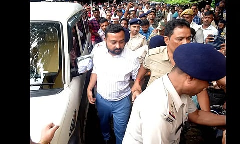 A Midnapore court remanded Sumit Roy to eight days of police custody. He is scheduled to be produced before the court again on September 19.