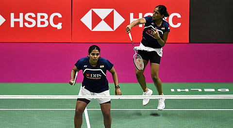 Gayatri Gopichand (R) and Treesa Jolly would be hoping to replicate their World Championships performance in Aichi