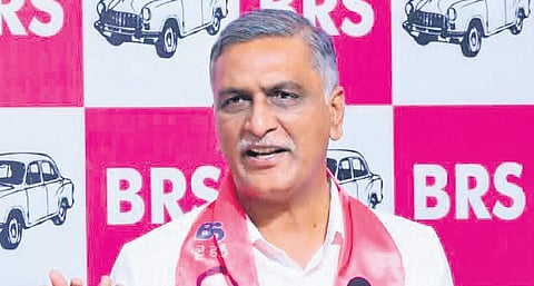Former irrigation minister T Harish Rao