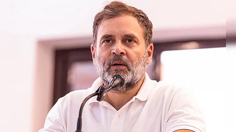 Congress leader Rahul Gandhi