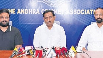 ACA president and Vijayawada MP Kesineni Sivanath (Chinni).