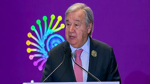 UN Chief Antonio Guterres.
