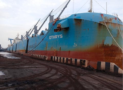 Panama-flagged bulk carrier MV Othrys