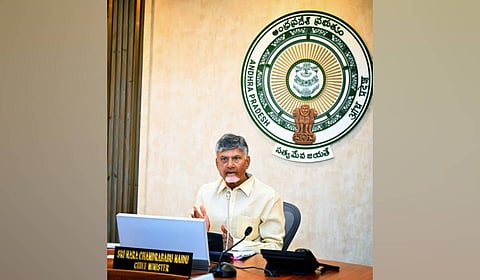 Andhra Pradesh Chief Minister N. Chandrababu Naidu.