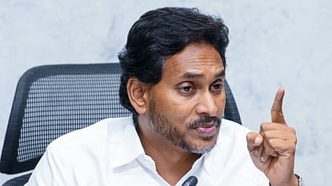 Jagan slams Chandrababu Naidu over ‘Andhra Police posing as FBI’.