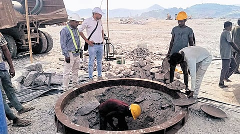 A team of experts from the Central Soil and Materials Research Station (CSMRS) also visited the Polavaram project site along with the PPA team and subsequently carried out an independent inspection.