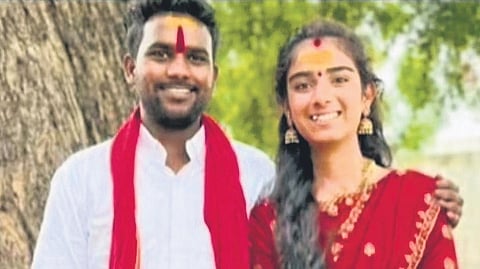 Haribabu and Vaishnavi.