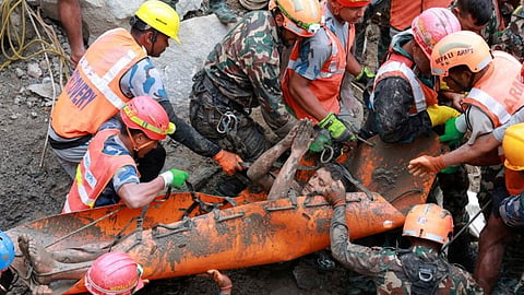 The search and rescue teams have so far rescued more than 13,756 people from different affected areas.