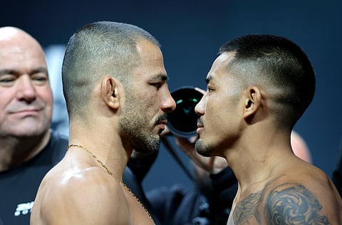 Alexandre Pantoja (L) last faced Joshua Van (R) in December 2025