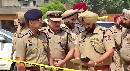 ASI Harjeet Singh shot dead in Amritsar, DGP Gaurav Yadav visits crime scene