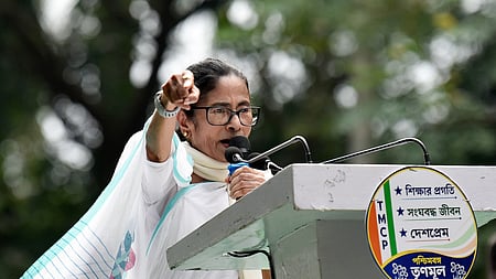 Former West Bengal chief minister Mamata Banerjee