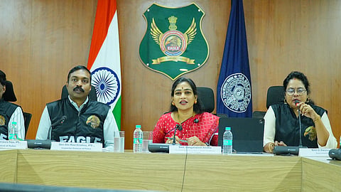 Home Minister V Anitha reviews the implementation of the State’s Anti-Drug Control Vision Document through a Zoom meeting on Friday.