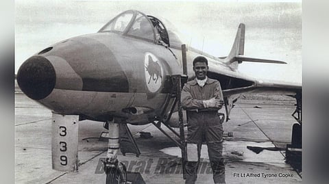 1965 India-Pakistan war hero and Flight Lieutenant Alfred Tyrone Cooke (retd).