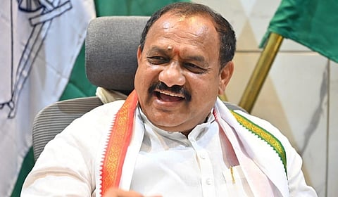 TPCC president B Mahesh Kumar Goud.