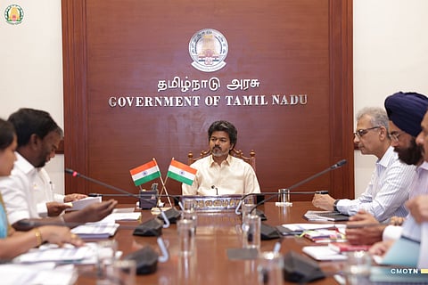 Chief Minister C Joseph Vijay will launch Thaimaaman Thanga Mothiram Thittam from Usilampatti government hospital in Madurai on September 28.